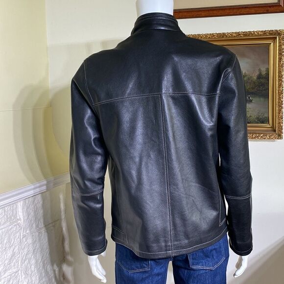 Bod & Christensen Leather Moto Jacket - Picture 7 of 16
